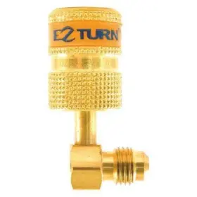 Uniweld Ezab90 Anti-blowback Hose Adaptor Gold 1-1/4 Inch L