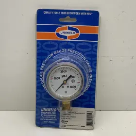 G7sd Uniweld High Pressure Refrigerant Gas Gauge 2 Inch 4000 Psig