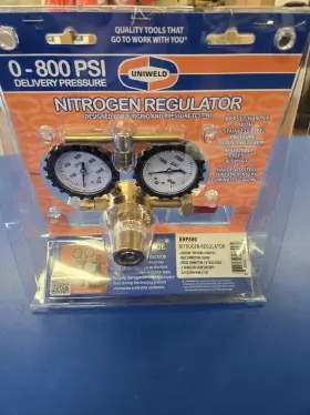 Rhp800 Uniweld Nitrogen Regulator 0-800 Psi Delivery Pressure -