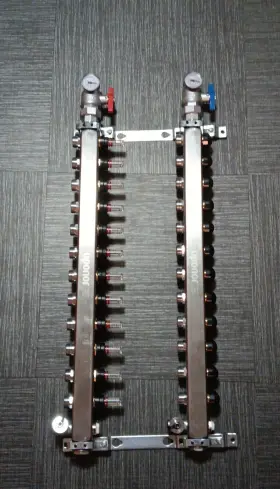A2701202 Uponor Stainless Manifold 12 Loop 1-1/4 Radiant Heat New