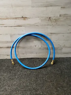 Uxcell 634149674886 1/4 Sae Flare Ac Refrigerant Charging Hoses 4.92ft Length 500psi Thread Blue