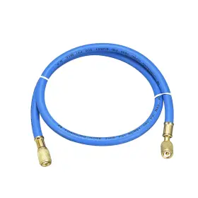 Uxcell 752374015943 Charging Hose Tube 0.9m Length 1/4 Sae Thread 500psi For Ac Refrigeration Blue