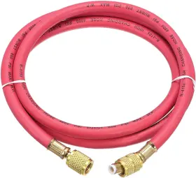 A19120400ux0704 Uxcell Refrigerant Charging Hose 1/4 Sae To 5/16 Thread 4.92ft Length 800ps