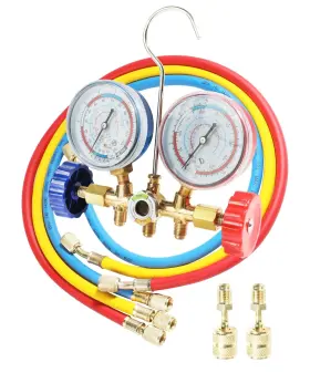 1609lmbtz001 Vargtr Ac Gauge Set Car Recharge Kit Accessories Manifold
