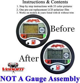 Jsp282 Venom Not A Gauge Assembly Repair Kit For Sea-doo Lcd Info #3