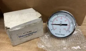 2300-003 Vermont Gauge 4 Inch Dial/face Temperature With 1/2 Well
