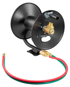 Vevor 197988843177 Welding Hose Reel Hand Crank Rewind With 3ft Lead-in Black Vevor 197988843177 Welding Hose Reel Hand Crank Rewind With 3ft Lead-in Black