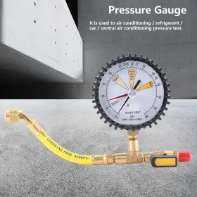 Vikye 696578471986 Nitrogen Pressure Test Gauge For Air Conditioning Refrigerant Car Central #2 Vikye 696578471986 Nitrogen Pressure Test Gauge For Air Conditioning Refrigerant Car Central #2