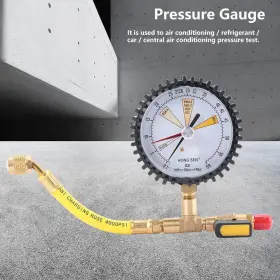 Vikye 787015126597 Nitrogen Pressure Test Gauge For Air Conditioning Refrigerant Car Central #2