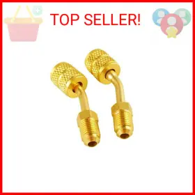 Wadoy 705353027314 R410a Adapter For Mini Split Hvac System 5/16 Inch Female Quick Couplers X 1/4 #2