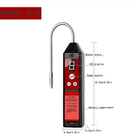 Wjl-6000pro Wale&morn 665878179632 Refrigerant Leak Detector For Halogen Gas Leakage Air #3