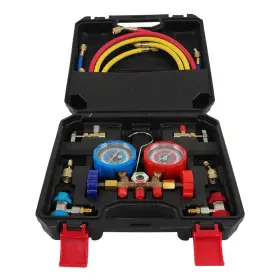 Wa3416985ur Waltvotur 1/3 Hp 4 Cfm Air Vacuum Pump Manifold Gauge Set Hvac Ac Refrigerant Kit #2