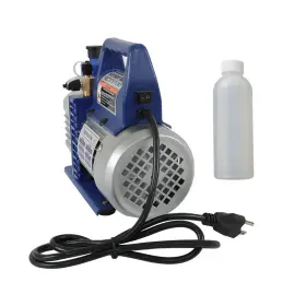 Wa3417183ur Waltvotur Single Stage Rotary Vane Air Vacuum Pump 1/3 Hp 4.5 Cfm 110v With Oil Bottle