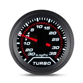 Waterwich-gzyb355 Waterwich 35 Psi Turbo Boost/vacuum Gauge Meter Kit Includes Mechanical Hose And T-fitt Inch