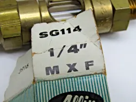 Sg114 Watsco Allin Liquid Eye 1/4 Inch M X F Refrigerant Indicator #2