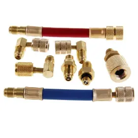 Wefoonlo 748440436361 Air Conditioner Refrigeration R134a R12 Converting Adapter Car Ac Connector H #2 Wefoonlo 748440436361 Air Conditioner Refrigeration R134a R12 Converting Adapter Car Ac Connector H #2