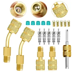 Spq-20 Wells R410a Adapter For Mini Split System 4 Pack Adapters Vacuum