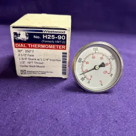 H25-90 Westwood Dial Thermometer Formerly Hwt-d New