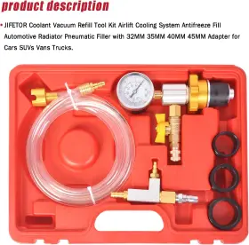 Wt04a4010 Winmax Tools Automotive Engine Cooling System Vacuum Purge And Refill Kit Set Universal Pro #2