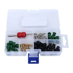 Winomo 191557499611 71pcs A/c Air Conditioning Valve Core Accessories R12 R134a Refrigeration Val
