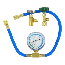 Ac.135.1202 Wisepick R290 And R600a Charging Hose Gauge Set With 1/2 Inch Acme Can Tap