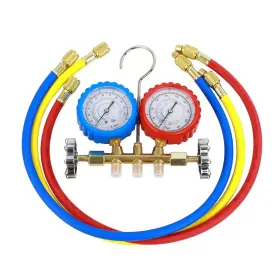Ac.137.190 Wisepick R290 And R600a Manifold Gauge Set 3 Way Hvac Air Conditioning Diagnostic Tool