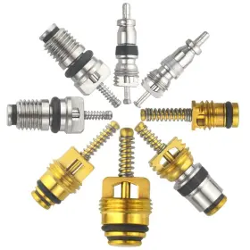 Wmycongcong 755082679704 49 Pcs Air Conditioning Valve Core Kit A/c R12 R134a Refrigeration Tire #3