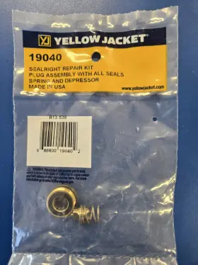 19040 Yellow Jacket Sealright Repair Kit - Spring And Depressor