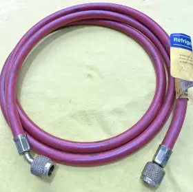 38d873 Yellow Jacket 21672 High Side Hose 72 In Red Manifold Charging 38d873 Yellow Jacket 21672 High Side Hose 72 In Red Manifold Charging