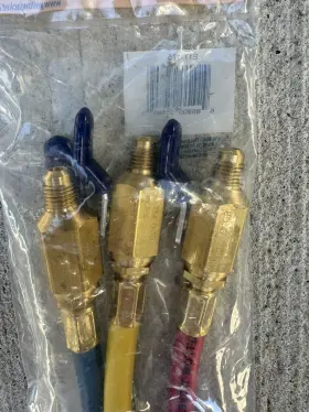 25980 Yellow Jacket 1/4 Inch Flex Flow Adapter Set - Low Loss Fittings Gauge Hoses #3 25980 Yellow Jacket 1/4 Inch Flex Flow Adapter Set - Low Loss Fittings Gauge Hoses #3