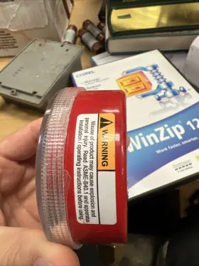 4812p Yellow Jacket 40331 Red Pressure With Q.c #3