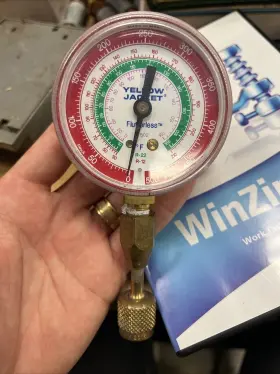 4812p Yellow Jacket 40331 Red Pressure With Q.c