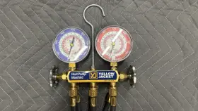 410-a Yellow Jacket 407-c Heat Pump Manifold And Gauge Set R-22