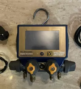 P51-870 Yellow Jacket 40870 40877 Color Touchscreen Titan Digital Manifold #2