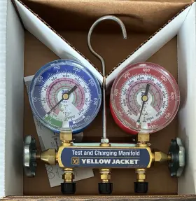 41862 Yellow Jacket Test And Charging Manifold