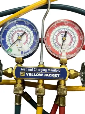 Pbr104419 Yellow Jacket 42036 Manifold Gage Hose Set R32/454b/410a Re-jp #2 Pbr104419 Yellow Jacket 42036 Manifold Gage Hose Set R32/454b/410a Re-jp #2