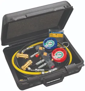 45930 Yellow Jacket Co2 Transcritical Test And Charging Manifold With Quick Coupler