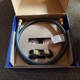 46022 Yellow Jacket 4-valve Test And Charging Manifold F C Red Blue #3
