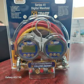 46062 Yellow Jacket Series 41 Digital Manifold With Plus Ii Ball Valve Hoses 46062 Yellow Jacket Series 41 Digital Manifold With Plus Ii Ball Valve Hoses