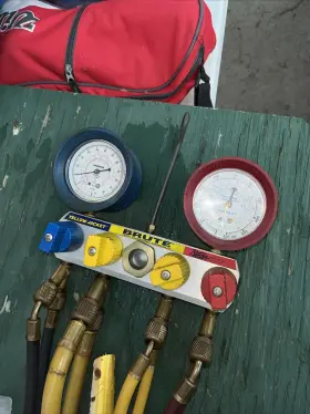 Yellow Jacket 48451 Ritchie Brute Test Charging Manifold 4-valve Hvac