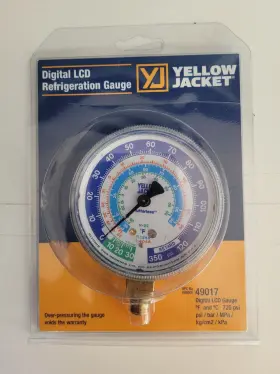 49052 Yellow Jacket 2-1/2 Inch Manifold Gauge 134a/404a/507