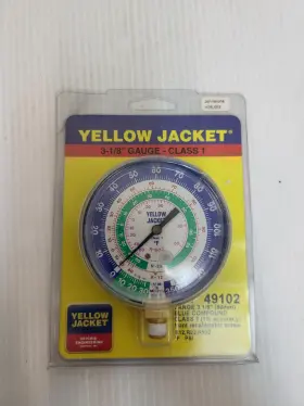 49102 Yellow Jacket 3-1/8 Inch Gauge Class 1