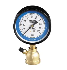 49421 Yellow Jacket Gauge Only 3-1/2 Inch Test Unit To 30 Psi
