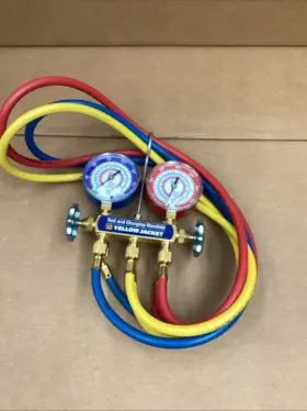 R404a Yellow Jacket 55632 Test And Charging Manifold Gauges R410a R22