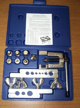 60440 Yellow Jacket Brand New Heavy Duty Swage Flare Kit 3/16 Inch To 3/4 O. D