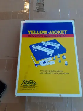 60440 Yellow Jacket 60453 Ritchie Model Swages New Old Stock