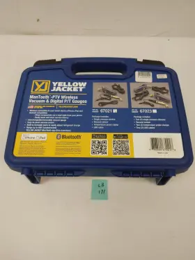 67021 Yellow Jacket Mantooth - Ptv Single Wireless Vacuum And Digital P/t Gauge