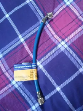 686800 Yellow Jacket 21212 12 Inch Blue Charging Hose Plus 11 - 1/4 New