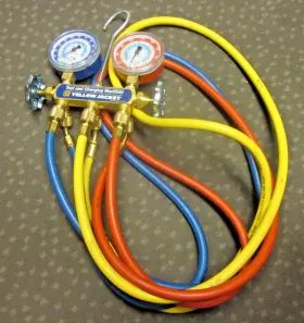 Yellow Jacket 686800412115 41211 Test And Charging Manifold Hvac Hoses R22 R134a R404a