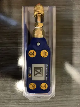 H28-425 Yellow Jacket 69020 Omni Digital Vacuum Gauge 1/4 Inch Quick Coup Nisp F-psp #3